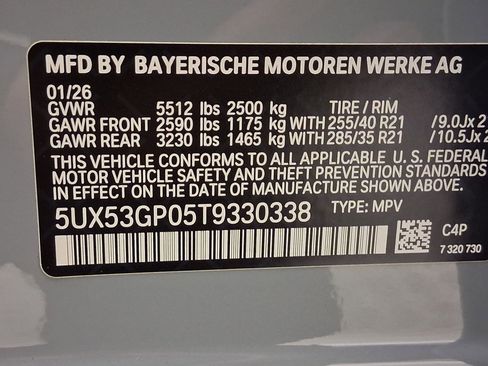 New 2026 BMW X3 xDrive30 w/ M Sport Package image 17