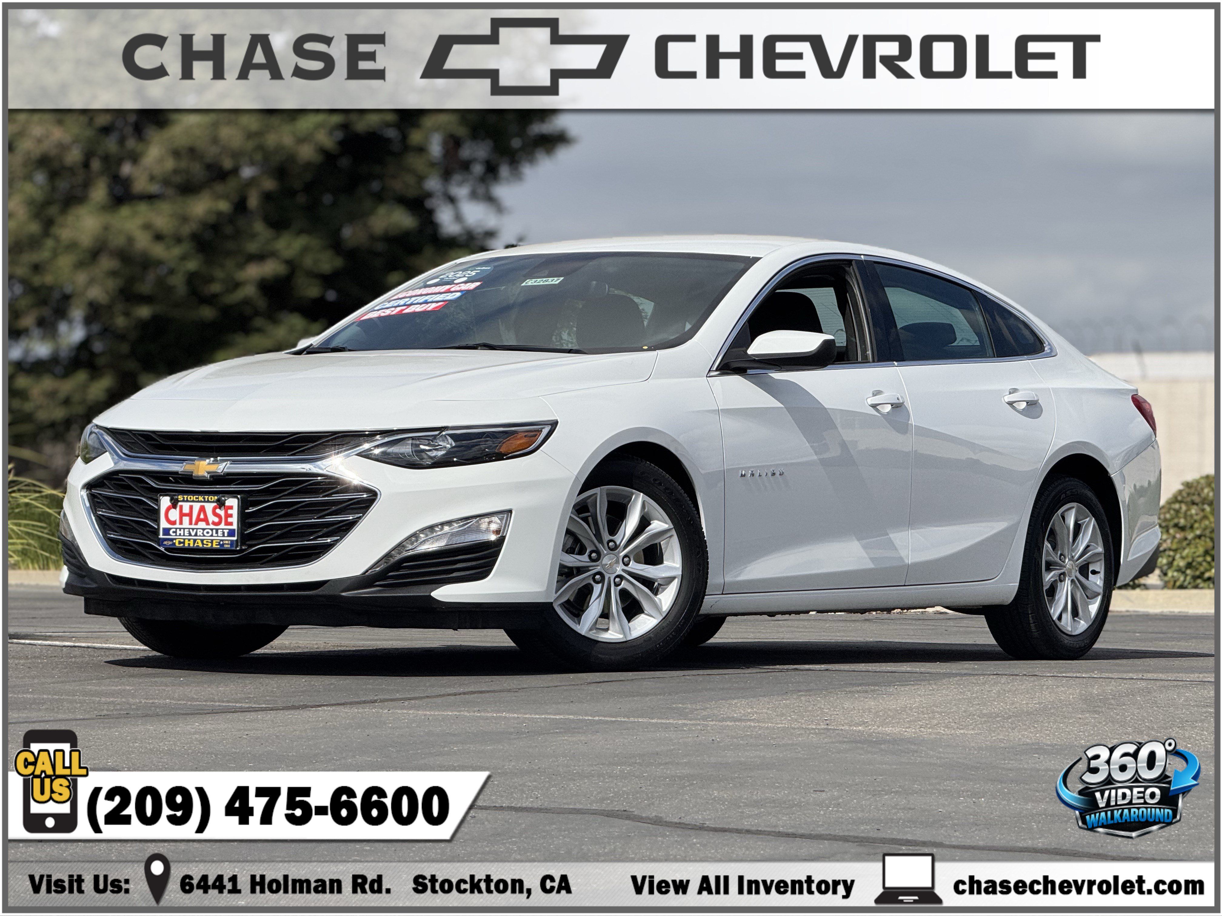 Certified 2025 Chevrolet Malibu LT FWD image 1