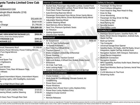 Used 2022 Toyota Tundra Limited AWD/4WD image 34
