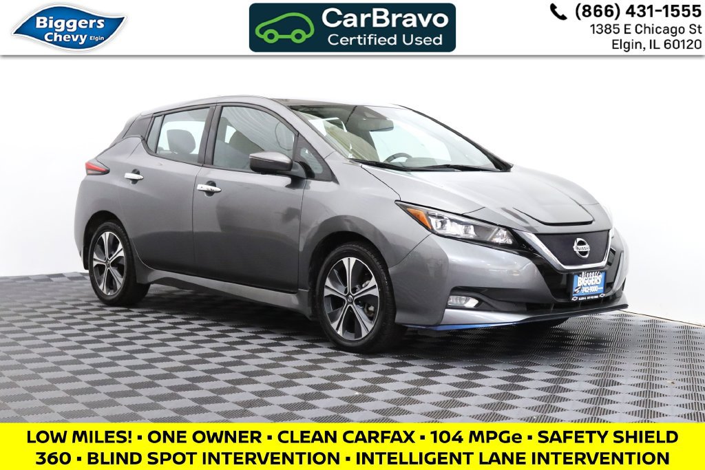 Used 2021 Nissan Leaf SL Plus FWD image 1