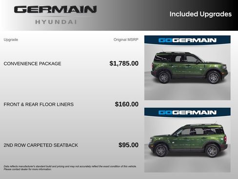 Used 2023 Ford Bronco Sport Big Bend w/ Convenience Package AWD/4WD image 36