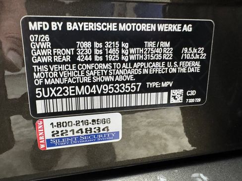 New 2027 BMW X7 xDrive40i AWD/4WD image 35
