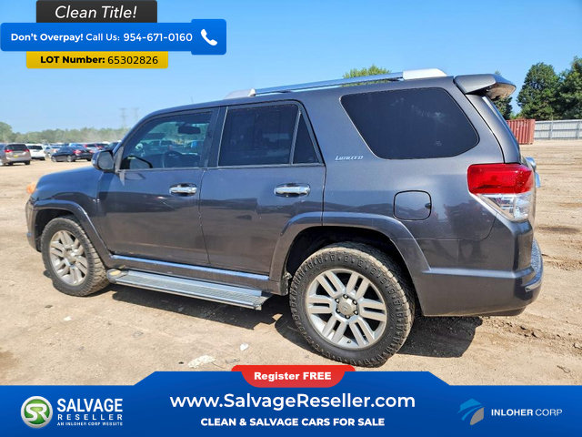 Used 2012 Toyota 4Runner Limited AWD/4WD image 3