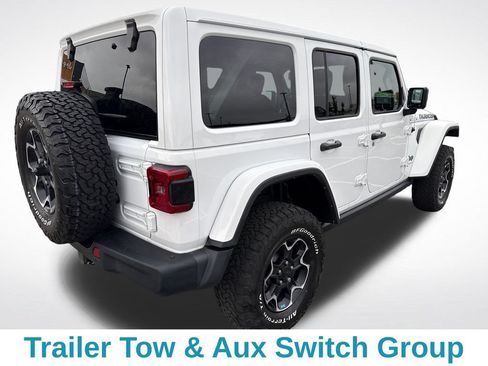 Used 2023 Jeep Wrangler Unlimited Rubicon 4xe w/ Steel Bumper Group AWD/4WD image 7