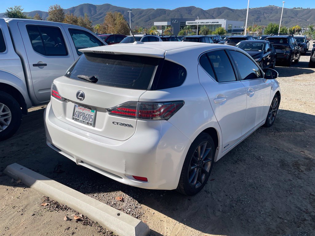 Used 2012 Lexus CT 200h Premium w/ Premium Audio Pkg (F Sport) FWD image 7