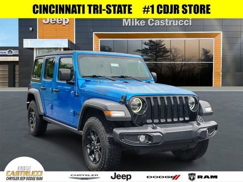 Used 2021 Jeep Wrangler Unlimited Sport AWD/4WD image 1
