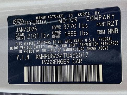 New 2026 Hyundai Venue SE image 16