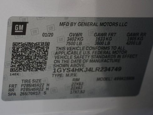 Used 2020 Cadillac Escalade ESV Luxury image 58