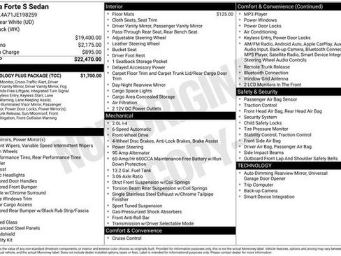 Used 2018 Kia Forte S w/ S Technology Plus Package image 32