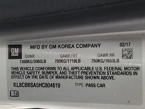 Used 2017 Chevrolet Spark LS image 33