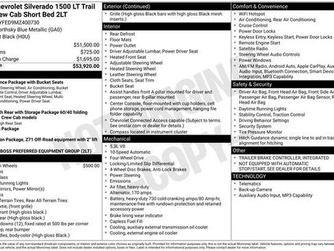 Used 2021 Chevrolet Silverado 1500 LT Trail Boss AWD/4WD image 5
