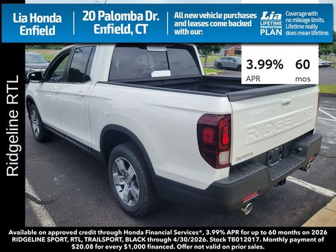 New 2026 Honda Ridgeline RTL image 7