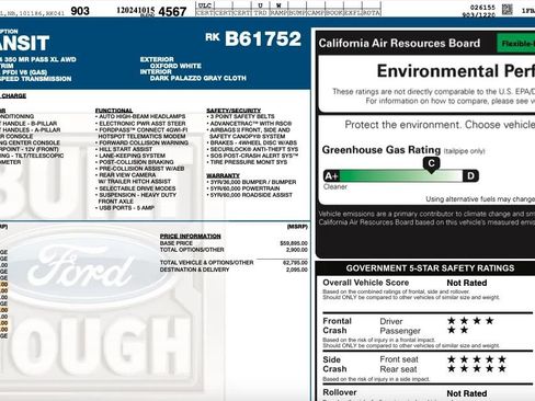 Used 2024 Ford Transit 350 XL image 2