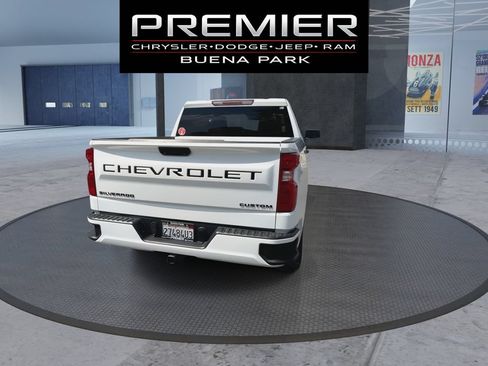 Used 2023 Chevrolet Silverado 1500 Custom w/ LPO, Dark Essentials Package RWD image 7
