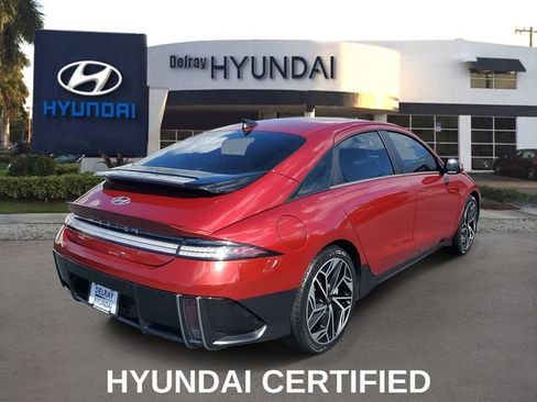 Certified 2023 Hyundai Ioniq 6 SEL w/ Cargo Package RWD image 6