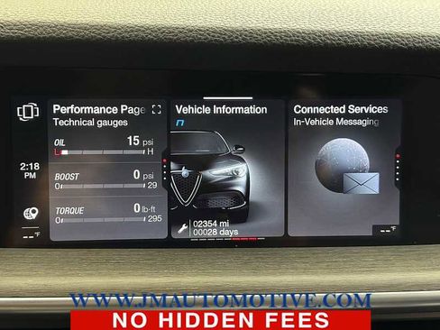 Used 2022 Alfa Romeo Stelvio Ti w/ Active Assist Plus Package image 28