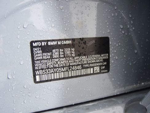 Used 2021 BMW M3 Competition w/ M Carbon Exterior Package image 36