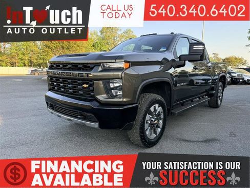 Used 2022 Chevrolet Silverado 2500 Custom w/ Gooseneck/5TH Wheel Package AWD/4WD image 1