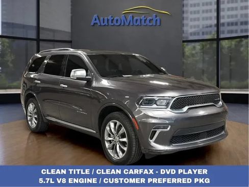 Used 2021 Dodge Durango Citadel w/ Premium Entertainment Group AWD/4WD image 1
