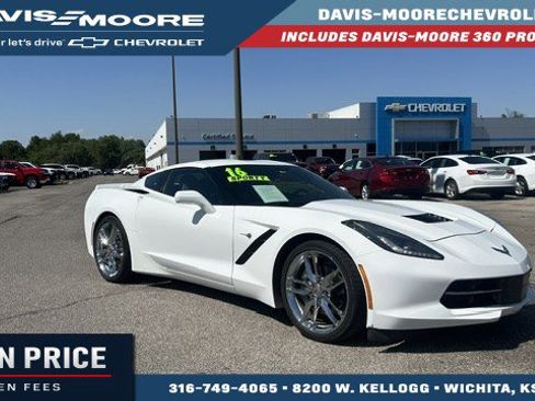 Used 2016 Chevrolet Corvette Stingray Coupe w/ 2LT Preferred Equipment Group RWD image 1