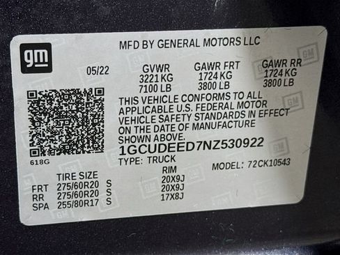 Used 2022 Chevrolet Silverado 1500 RST AWD/4WD image 32