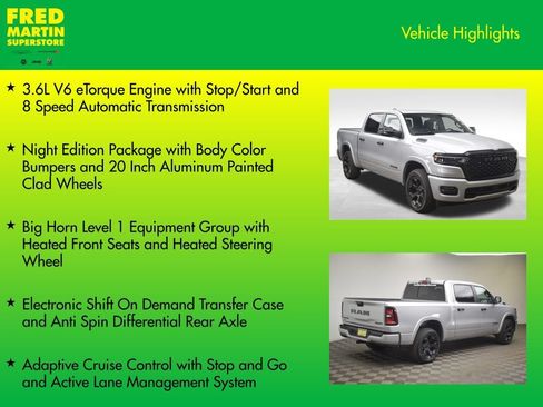 New 2026 RAM 1500 Big Horn w/ Night Edition AWD/4WD image 7