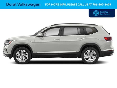 Used 2023 Volkswagen Atlas SE w/ Panoramic Sunroof Package FWD image 3