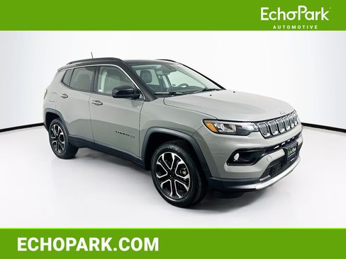 Used 2022 Jeep Compass Limited w/ Sun and Sound Group AWD/4WD image 1