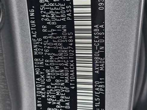 New 2026 Toyota Camry SE image 17