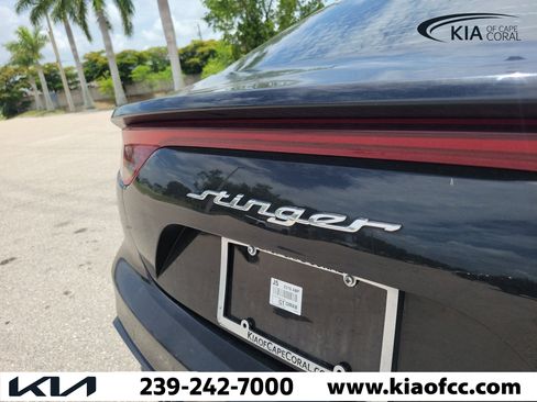 Certified 2022 Kia Stinger GT1 w/ Red Interior Color Package RWD image 11
