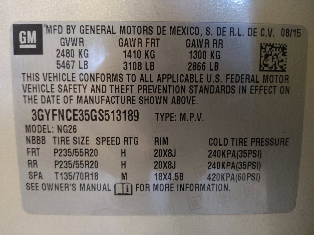 Used 2016 Cadillac SRX Performance w/ Driver Awareness Package FWD image 33