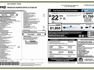 Certified 2021 Jeep Wrangler Unlimited Sport video 2