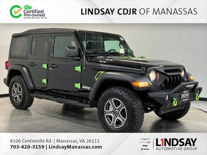 Certified 2020 Jeep Wrangler Unlimited Sport S