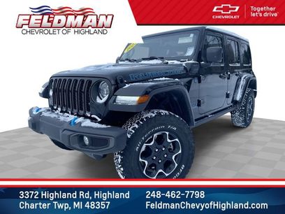 Used 2023 Jeep Wrangler Unlimited Rubicon 4xe w/ Cold Weather Group