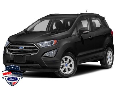 Certified 2020 Ford EcoSport SE w/ SE Convenience Package