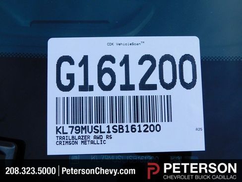 New 2025 Chevrolet TrailBlazer RS w/ Convenience Package image 27