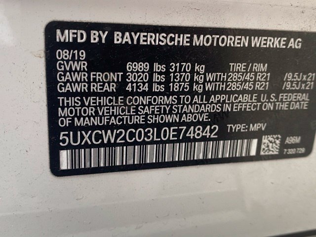 Used 2020 BMW X7 xDrive40i w/ Executive Package AWD/4WD image 14