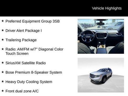 Certified 2017 GMC Acadia SLE w/ Driver Alert Package I AWD/4WD image 10