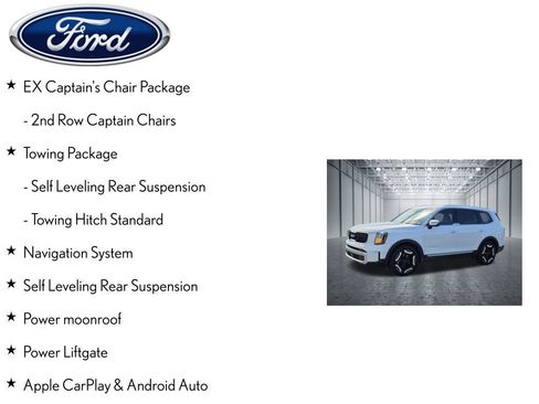 Used 2024 Kia Telluride EX w/ EX Captain's Chair Package FWD image 4