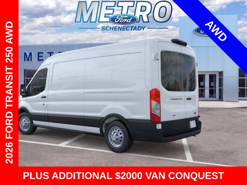 New 2026 Ford Transit 250 148 Medium Roof Extended AWD w/ Load Area Protection Package image 5