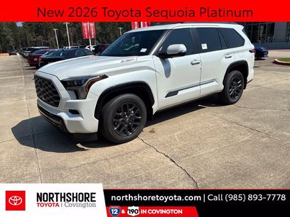 New 2026 Toyota Sequoia Platinum