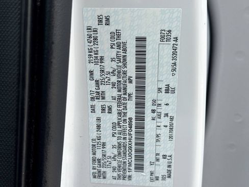 Used 2017 Ford Escape SE FWD image 36