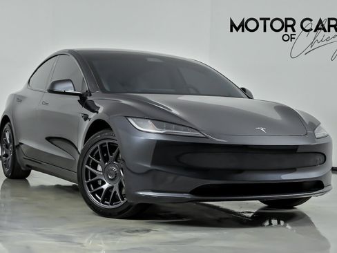 Used 2025 Tesla Model 3 Long Range AWD/4WD image 1
