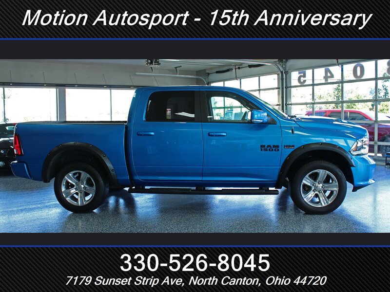 Used 2018 RAM 1500 Sport w/ Hydro Blue Sport Package AWD/4WD image 7