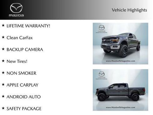 Used 2025 Ford F150 XLT w/ Equipment Group 301A Standard AWD/4WD image 2