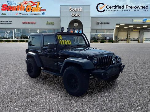 Certified 2018 Jeep Wrangler Sport AWD/4WD image 1