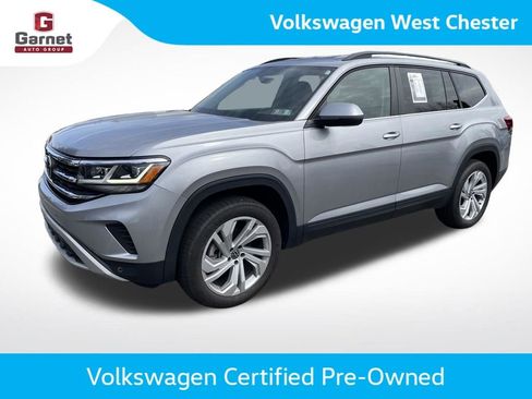 Certified 2022 Volkswagen Atlas SE AWD/4WD image 1