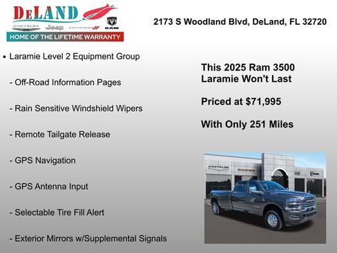 Used 2025 RAM 3500 Laramie image 12