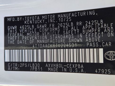 Used 2026 Toyota Camry XSE w/ Premium Plus Package FWD image 14