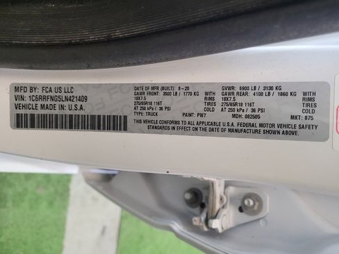 Used 2020 RAM 1500 Tradesman w/ Tradesman Group AWD/4WD image 33